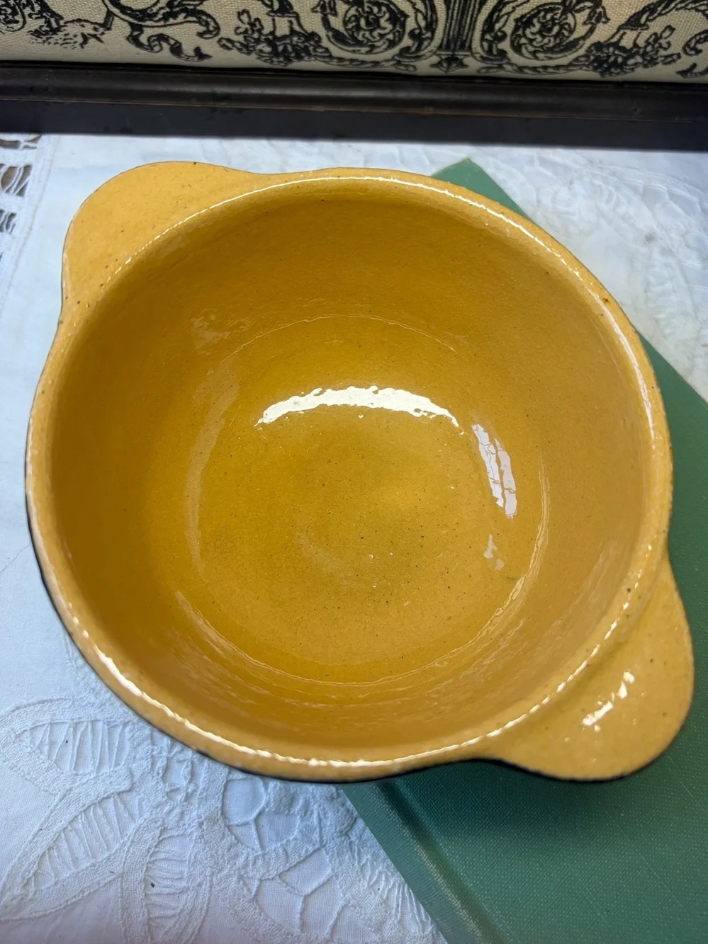 Hausswirth Pottery bowls ducks flowers vintage